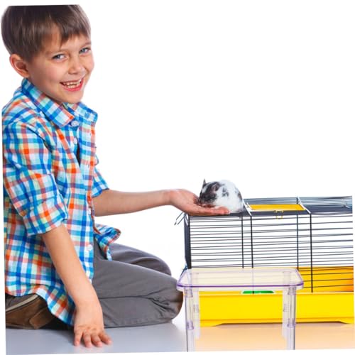 ibasenice Hamster Plattform mit Kletterfunktion für Käfig Multifunktionale Etagenplattform für Zwerghamster Chinchilla und Kleine Nager Sicherer Rückzugsort und Spielplatz Rosa ibasenice Hamster Plattform mit Kletterfunktion für Käfig Multifunktionale Etagenplattform für Zwerghamster Chinchilla und Kleine Nager Sicherer Rückzugsort und Spielplatz Rosa von ibasenice