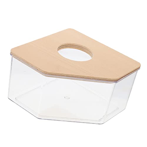 ibasenice Hamster Sandbad Box Transparenter Sandbadbehälter für Chinchillas und Meerschweinchen für Tägliche Fellpflege und Toilettengefäß Langlebig ibasenice Hamster Sandbad Box Transparenter Sandbadbehälter für Chinchillas und Meerschweinchen für Tägliche Fellpflege und Toilettengefäß Langlebig von ibasenice