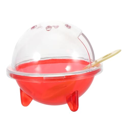 ibasenice Hamster Sandbad Container Transparentes Hamster Badezimmer mit Abnehmbarem Hamster Zubehör für Sauberkeit für Meerschweinchen und Kleintiere ibasenice Hamster Sandbad Container Transparentes Hamster Badezimmer mit Abnehmbarem Hamster Zubehör für Sauberkeit für Meerschweinchen und Kleintiere von ibasenice