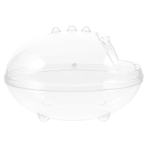 ibasenice Hamster Sandbad aus Robustem Mittelgroße Sandbadewanne für Hamster Mäuse Chinchillas Pflegeleicht und Langlebig Spritzschutzfrei für Saubere Käfighygiene ibasenice Hamster Sandbad aus Robustem Mittelgroße Sandbadewanne für Hamster Mäuse Chinchillas Pflegeleicht und Langlebig Spritzschutzfrei für Saubere Käfighygiene von ibasenice