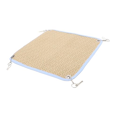 ibasenice Hamster Schaukel aus Stroh und Eisen Dekoratives Kletterspielzeug Sichere Molare Kaumöglichkeit Einfache Anbringung Langlebig für Kleine Käfige und Zwerghamster ibasenice Hamster Schaukel aus Stroh und Eisen Dekoratives Kletterspielzeug Sichere Molare Kaumöglichkeit Einfache Anbringung Langlebig für Kleine Käfige und Zwerghamster von ibasenice