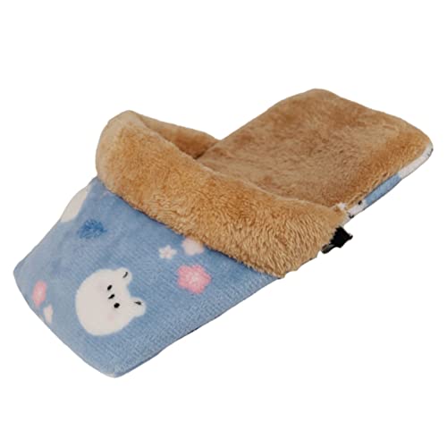 ibasenice Hamster Schlafsack Warmes Bett für Meerschweinchen und Kleine Haustiere Kuscheliges Nest aus Hochwertigem für Winter Sorgt für ibasenice Hamster Schlafsack Warmes Bett für Meerschweinchen und Kleine Haustiere Kuscheliges Nest aus Hochwertigem für Winter Sorgt für von ibasenice