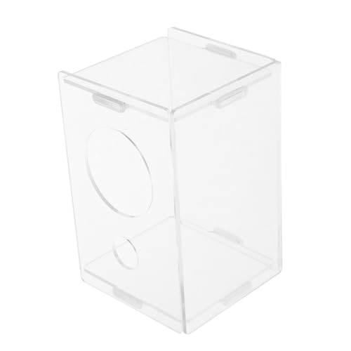 ibasenice Hamster Transparentes Versteckhaus aus Kleintierhaus für Hamster Rennmäuse und Andere Kleine für Helle Plätze zu Reinigen und Transparent für Sicht Haustier ibasenice Hamster Transparentes Versteckhaus aus Kleintierhaus für Hamster Rennmäuse und Andere Kleine für Helle Plätze zu Reinigen und Transparent für Sicht Haustier von ibasenice