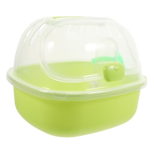 ibasenice Hamster Transportbox Kleintier Tragebox für Reisen Outdoor Hamsterkäfig Transparentes Design für Sichtbarkeit für Camping und Ausflüge ibasenice Hamster Transportbox Kleintier Tragebox für Reisen Outdoor Hamsterkäfig Transparentes Design für Sichtbarkeit für Camping und Ausflüge von ibasenice