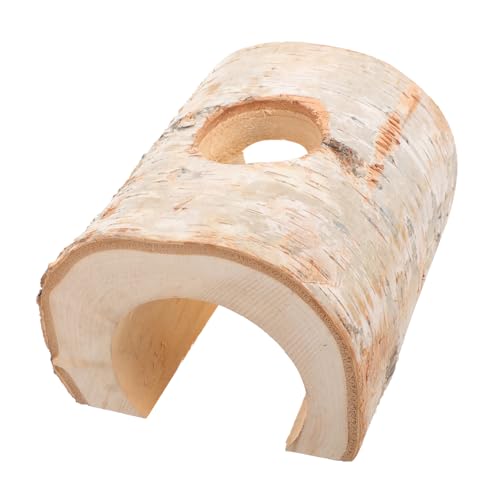 ibasenice Hamster Tunnel aus Natürlichem Birkenholz Stabiler Versteck und Kletterspaß für Zwerghamster Meerschweinchen und Kleine Nagetiere Sicherer Rückzugsort und Kauspielzeug ibasenice Hamster Tunnel aus Natürlichem Birkenholz Stabiler Versteck und Kletterspaß für Zwerghamster Meerschweinchen und Kleine Nagetiere Sicherer Rückzugsort und Kauspielzeug von ibasenice