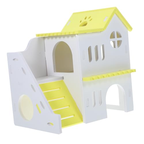 ibasenice Hamster Versteck Farbige Villa für Hamster Rennmäuse und Chinchillas und Sicheres Spielhaus für Käfige Zubehör für Kleine Haustiere ibasenice Hamster Versteck Farbige Villa für Hamster Rennmäuse und Chinchillas und Sicheres Spielhaus für Käfige Zubehör für Kleine Haustiere von ibasenice
