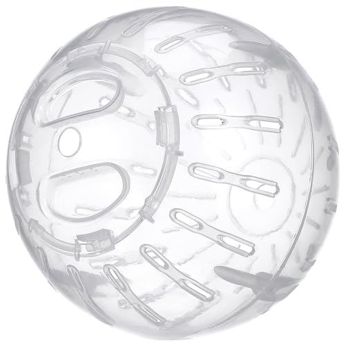 ibasenice Hamster-übungsball, 2 Stück, Laufräder für Kleine Haustiere für Hamster Und Igel, Belüftete, Sichere Aktivitätskugel mit Leicht zu Reinigendem Design von ibasenice