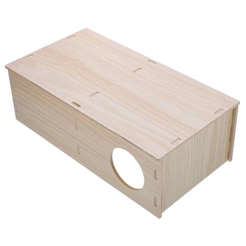 ibasenice Hamsterhaus Aus Holz Zartes Hamsterversteck Für Haushalt Mehrkammer Hamsterhaus Aus Natürlichem Material Verstecken Und Ausruhen Für Kleine Haustiere ibasenice Hamsterhaus Aus Holz Zartes Hamsterversteck Für Haushalt Mehrkammer Hamsterhaus Aus Natürlichem Material Verstecken Und Ausruhen Für Kleine Haustiere von ibasenice