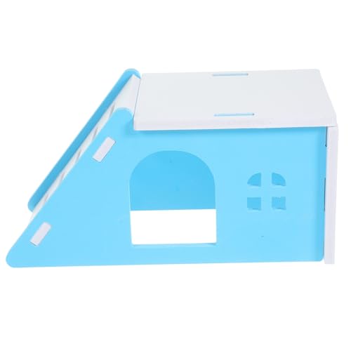 ibasenice Hamsterhaus Kleintier Versteck Langlebig Kuschelnest für Hamster Chinchilla Kleines Tier Schlaf und Spielhaus Komfortabler Rückzugsort in Blau ibasenice Hamsterhaus Kleintier Versteck Langlebig Kuschelnest für Hamster Chinchilla Kleines Tier Schlaf und Spielhaus Komfortabler Rückzugsort in Blau von ibasenice
