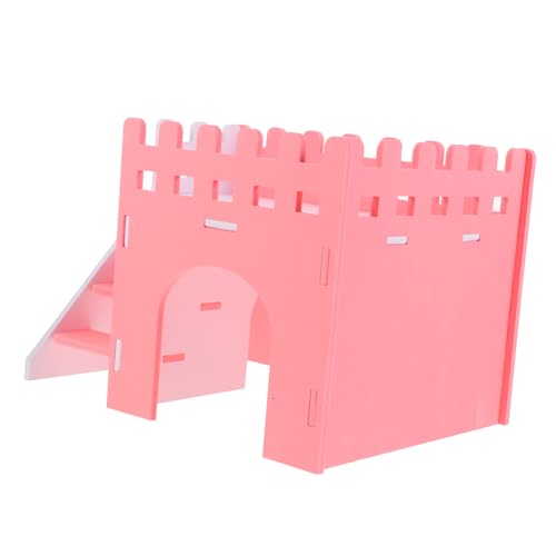 ibasenice Hamsterhaus Robust mit Rampe Kleines Nagetier Versteck Zweistöckige Villa für Chinchillas Ratten und Hamster Spielerisches Versteck und Rückzugsort Leicht zu Reinigen Rosa Design ibasenice Hamsterhaus Robust mit Rampe Kleines Nagetier Versteck Zweistöckige Villa für Chinchillas Ratten und Hamster Spielerisches Versteck und Rückzugsort Leicht zu Reinigen Rosa Design von ibasenice