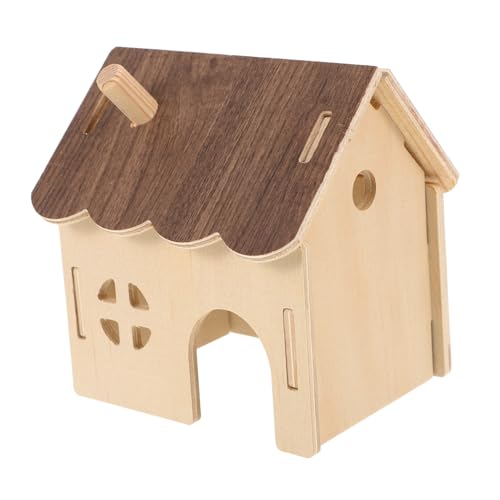 ibasenice Hamsterhaus DIY Hamster-ruhehaus Kleines Tier-schlafhaus Hamsterkäfighaus Holzhaus Für Hamster Hamsterhaus Aus Holz Rattenhaus Hamsterbedarf Zartes ibasenice Hamsterhaus DIY Hamster-ruhehaus Kleines Tier-schlafhaus Hamsterkäfighaus Holzhaus Für Hamster Hamsterhaus Aus Holz Rattenhaus Hamsterbedarf Zartes von ibasenice