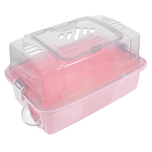 ibasenice Hamsterkäfig Hamster-Tragekäfig Hamsterträgerkäfig Wasserflaschenhamster Käfig für Hamster Mäusekäfig für Haustiere Haustierreiseträger Hamster Tragetasche käfig Plastik Rosa ibasenice Hamsterkäfig Hamster-Tragekäfig Hamsterträgerkäfig Wasserflaschenhamster Käfig für Hamster Mäusekäfig für Haustiere Haustierreiseträger Hamster Tragetasche käfig Plastik Rosa von ibasenice