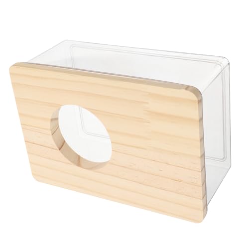 ibasenice Hamsterkäfige aus Holz Hamster Toilette Rennmaus Badewanne für Haustiere transparenter Hamsterkäfig Zuckergleiter Hamsterkäfig aus Holz das Haustier ibasenice Hamsterkäfige aus Holz Hamster Toilette Rennmaus Badewanne für Haustiere transparenter Hamsterkäfig Zuckergleiter Hamsterkäfig aus Holz das Haustier von ibasenice