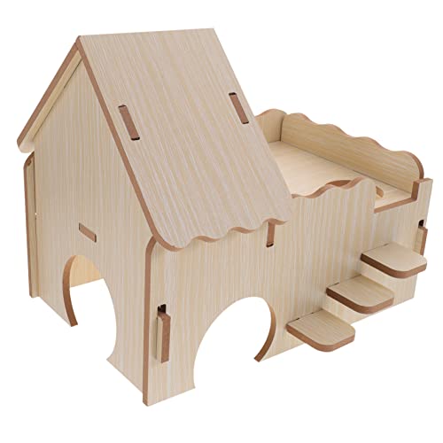 ibasenice Holz Meerschweinchenhaus Für Hamster Und Meerschweinchen Kleintierbett Mit Trainings Und Spielbereich Naturmaterial Robust Geeignet Für Käfige Und Häuschen ibasenice Holz Meerschweinchenhaus Für Hamster Und Meerschweinchen Kleintierbett Mit Trainings Und Spielbereich Naturmaterial Robust Geeignet Für Käfige Und Häuschen von ibasenice