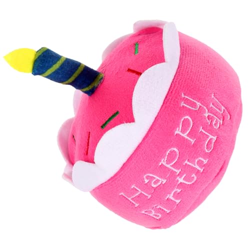 ibasenice Haustier-Geburtstagskuchen-Plüschtier behandeln Kleiner Hund Alles zum Geburtstag Interactive Dog Toys Dog chew Toy Haustier-Geburtstagskuchen- Hundespielzeug Rosa ibasenice Haustier-Geburtstagskuchen-Plüschtier behandeln Kleiner Hund Alles zum Geburtstag Interactive Dog Toys Dog chew Toy Haustier-Geburtstagskuchen- Hundespielzeug Rosa von ibasenice
