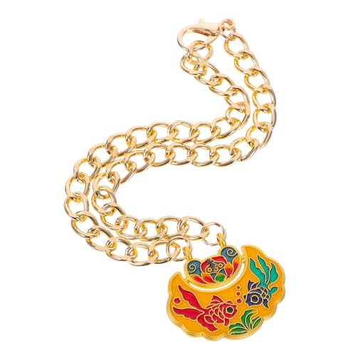 ibasenice Haustier Metall Schloss Anhänger Urlaub Haustier Halskette Hundekette Haustier Schmuck Halskette Hundehalsband Kette Hund Katzen Halskette Vintage Stil Halskette Metall Haustier von ibasenice