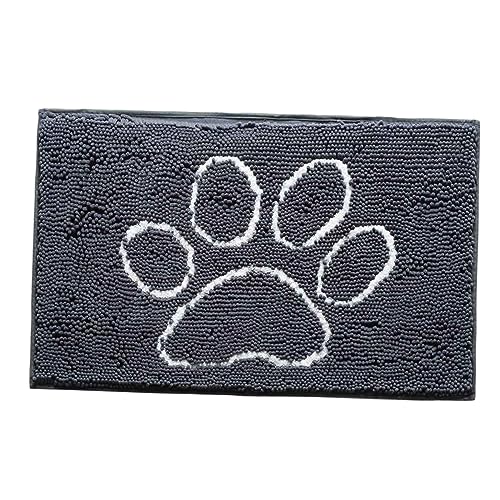 ibasenice Haustier Teppich aus Chenille mit TPR Rutsch Boden Wasserabsorbierende Matte für Hunde Katzen Waschbar Langlebig Leicht als Schlafplatz und Decke für Drinnen und Unterwegs ibasenice Haustier Teppich aus Chenille mit TPR Rutsch Boden Wasserabsorbierende Matte für Hunde Katzen Waschbar Langlebig Leicht als Schlafplatz und Decke für Drinnen und Unterwegs von ibasenice