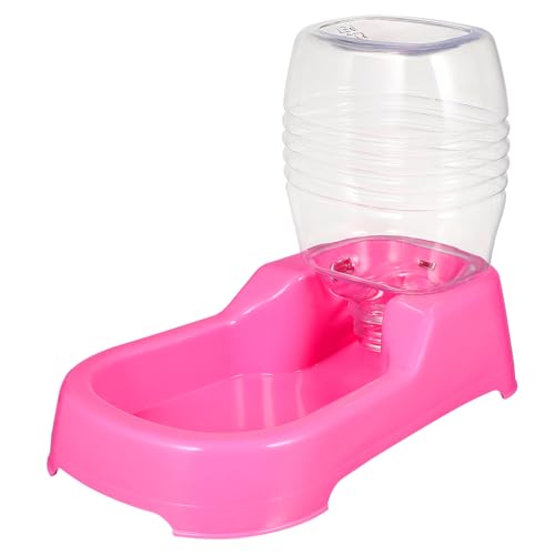 ibasenice Haustier Wassertrinkschale Kreativer Wasserspender für Welpen und Hunde und rutschfest für Zuhause und Unterwegs von ibasenice