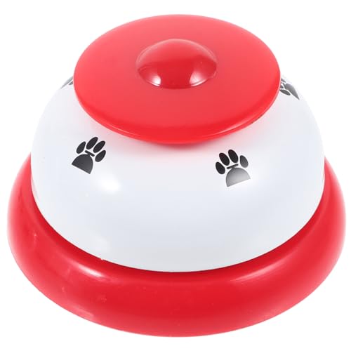 ibasenice Haustierglocke für Katzen Trainingsglocke zur Toilettenkommunikation Tragbar Bedienen mit Design und Weißem Deckel Effektives ibasenice Haustierglocke für Katzen Trainingsglocke zur Toilettenkommunikation Tragbar Bedienen mit Design und Weißem Deckel Effektives von ibasenice