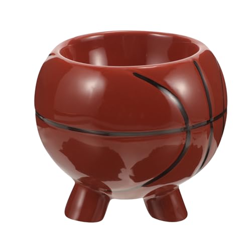 ibasenice Haustiernapf tierfutter pet Water Bowl wasserschüssel Futterbehälter für Haustiere Hundefutterhalter Hundenapf Gericht Futterautomat für Haustiere Heimtierbedarf Keramik von ibasenice