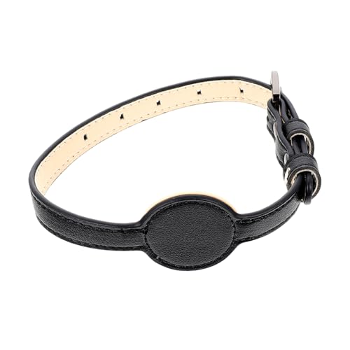 ibasenice Haustierverfolgungskragen Welpenhalsband für Haustier Ornament Körperpflege Tracer-Kragenverzierung für PU-Design-Tracer-Kragen Tragbares Katzenhalsband von ibasenice