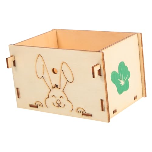 ibasenice Heu Futterstation aus Holz Multifunktionale Futterbox für Meerschweinchen und Hamster Langlebiger Heuhalter für Sicheren Einsatz im Käfig ibasenice Heu Futterstation aus Holz Multifunktionale Futterbox für Meerschweinchen und Hamster Langlebiger Heuhalter für Sicheren Einsatz im Käfig von ibasenice