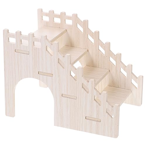 ibasenice Holz Kletterleiter Spielzeug Für Chinchillas Hamster Ratten Kleine Haustiere Aktivierungstrainer von ibasenice