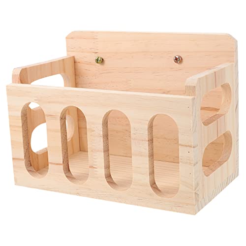 ibasenice Holz Heuraufe für Kaninchen Meerschweinchen Chinchilla Stabiles Futterspender Rack für Käfigfixierung Praktischer Langlebiger Grashalter Leicht zu Reinigen Sicheres Design für ibasenice Holz Heuraufe für Kaninchen Meerschweinchen Chinchilla Stabiles Futterspender Rack für Käfigfixierung Praktischer Langlebiger Grashalter Leicht zu Reinigen Sicheres Design für von ibasenice