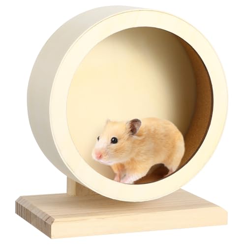 ibasenice Holz Laufdisc für Hamster und Kleintiere Kleines Sportspielzeug für Gesunde Bewegung Langlebig und Bequem für Krallen und Zehenpflege ibasenice Holz Laufdisc für Hamster und Kleintiere Kleines Sportspielzeug für Gesunde Bewegung Langlebig und Bequem für Krallen und Zehenpflege von ibasenice