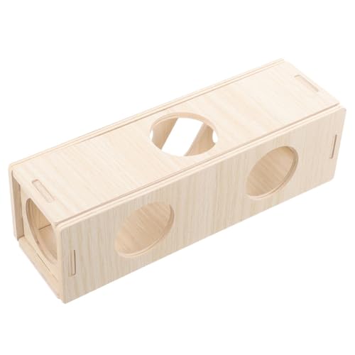 ibasenice Holz Tunnelspielzeug Für Hamster Und Kleintiere Dekoratives Versteck Sicher Und Langlebig Für Bewegung Und Zubehör Für Chinchillakäfige ibasenice Holz Tunnelspielzeug Für Hamster Und Kleintiere Dekoratives Versteck Sicher Und Langlebig Für Bewegung Und Zubehör Für Chinchillakäfige von ibasenice