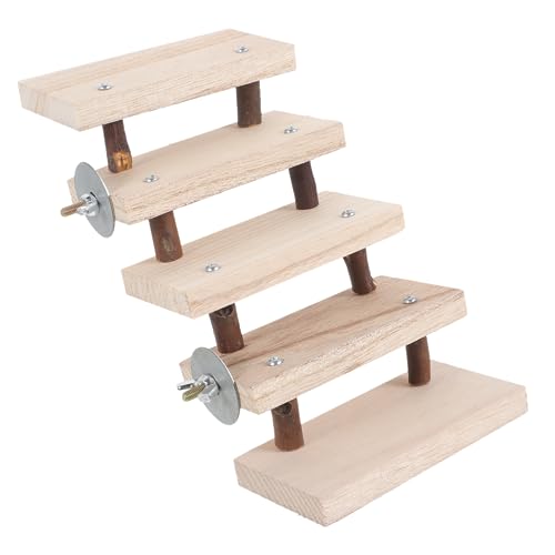 ibasenice Holzleiter für Hamster Kletterspielzeug Haustier Holzleiter Plattform Glatt Langlebig Sicher als Nager Kauspielzeug und Ruheplatz für Kleintierkäfig ibasenice Holzleiter für Hamster Kletterspielzeug Haustier Holzleiter Plattform Glatt Langlebig Sicher als Nager Kauspielzeug und Ruheplatz für Kleintierkäfig von ibasenice