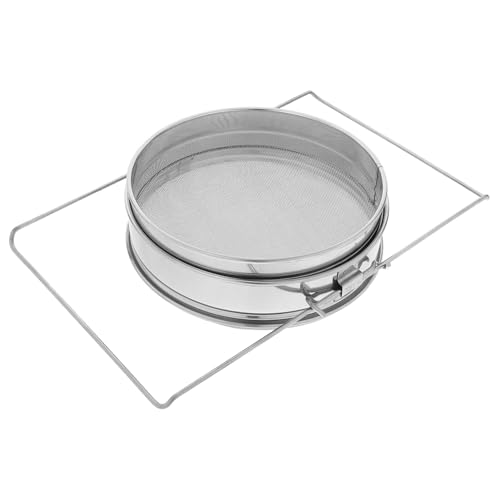 ibasenice Honigfilter Metallsieb Feinmaschig Honigschleuder Aus Edelstahl Edelstahlsieb Mit Griff Edelstahl -Colander -sieb Siebe Und Siebe Aus Metall Großes Sieb Silver Rostfreier Stahl ibasenice Honigfilter Metallsieb Feinmaschig Honigschleuder Aus Edelstahl Edelstahlsieb Mit Griff Edelstahl -Colander -sieb Siebe Und Siebe Aus Metall Großes Sieb Silver Rostfreier Stahl von ibasenice