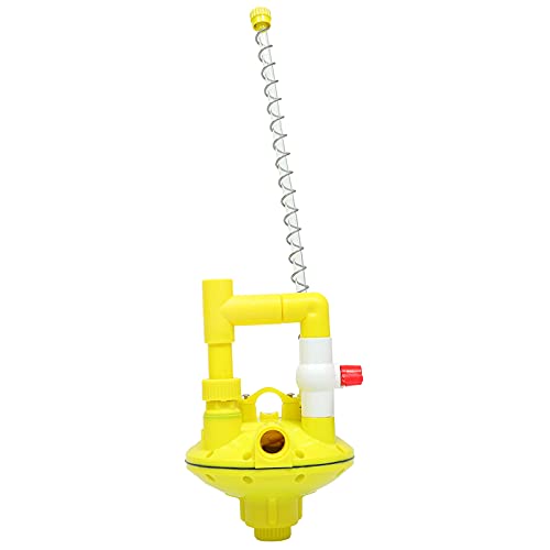 ibasenice Hühnerwasserleitungsregler- Automatische Trinker- Wasserrohrregler/Wasserdruck Automatischer Druckentlastung/Wassertrinker für Hühnerzuchtgeräte von ibasenice