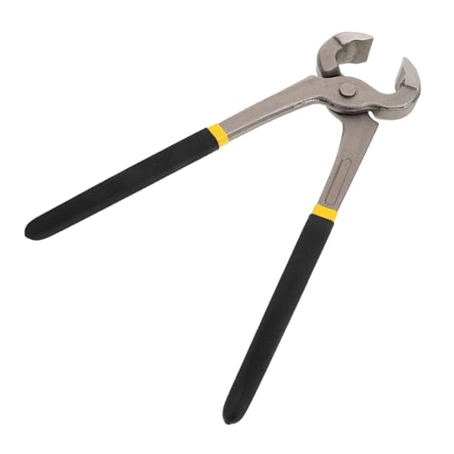 ibasenice Hufpflegezange Reparatur Nagelzange für Pferde Hufscheren Hufschmied Cutter Kuhhufe kürzen Hufeisenzange Pferdehufpflege Pferdefußschere tragbare Pferdehufschere Metall Black von ibasenice