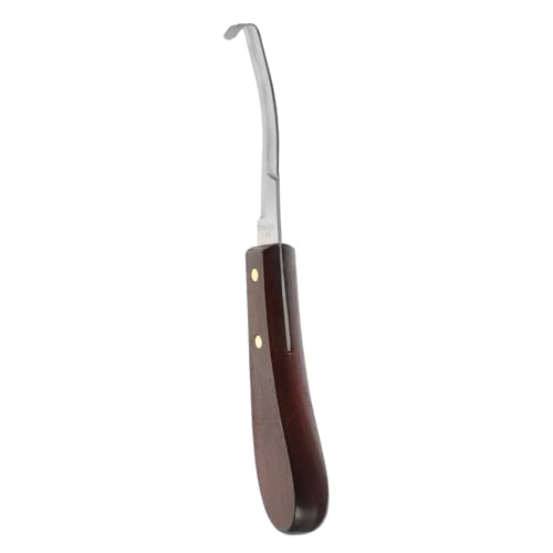 ibasenice Hufmesser für Pferde Professionelles Hufschneider Werkzeug mit Ergonomischem Holzgriff Kompakt und Leicht für Hufreparatur und Pflege von Rindern Ziegen und Schafen ibasenice Hufmesser für Pferde Professionelles Hufschneider Werkzeug mit Ergonomischem Holzgriff Kompakt und Leicht für Hufreparatur und Pflege von Rindern Ziegen und Schafen von ibasenice