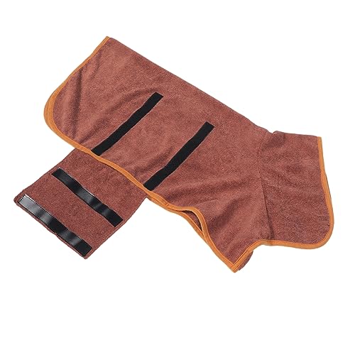 ibasenice Hundebademantel Für Bad Wasserabsorbierend Komfortabel Und Atmungsaktiv Für Kleine Und Mittelgroße Schickes Design von ibasenice