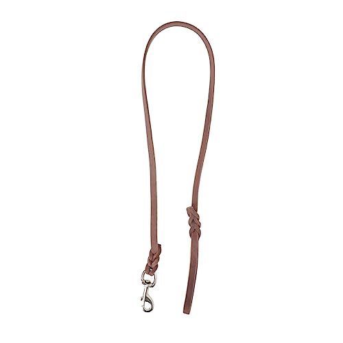 ibasenice 1.3m Hundeleine Hochwertigem Rindsleder Verstellbar Und Für Mittelgroße Und Große Hunde Robust Und Langlebig Mit Praktischem Handgriff von ibasenice