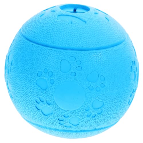 ibasenice Hundespielzeug Kauspielzeug aus Robustem Naturkautschuk Interaktiver Leckerlispielball Langsame Futterabgabe zur Beschäftigung und Zahnpflege Mittelgroßer Blauer Treat Ball für ibasenice Hundespielzeug Kauspielzeug aus Robustem Naturkautschuk Interaktiver Leckerlispielball Langsame Futterabgabe zur Beschäftigung und Zahnpflege Mittelgroßer Blauer Treat Ball für von ibasenice