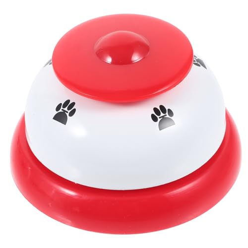 ibasenice Hundetraining Glocke aus Robustem Kunststoff Interaktives Haustierspielzeug für Katzen und Hunde als Trainingsglocke und Töpfchentraining Fördert Problemlösung und Kognitive ibasenice Hundetraining Glocke aus Robustem Kunststoff Interaktives Haustierspielzeug für Katzen und Hunde als Trainingsglocke und Töpfchentraining Fördert Problemlösung und Kognitive von ibasenice
