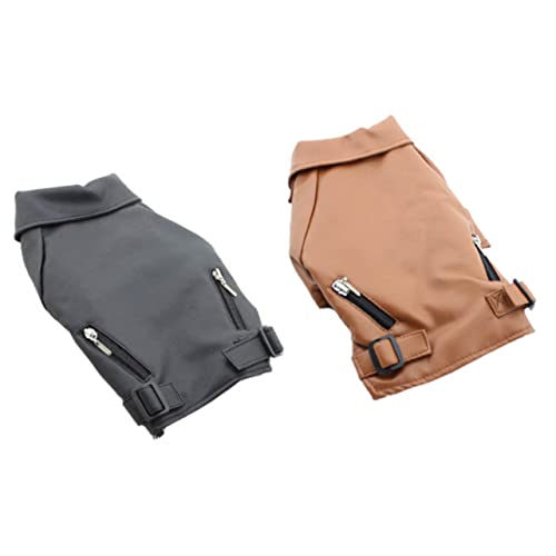 ibasenice Hundeweste Haustier Hundejacke Groß Hundekleidung Körperpflege Hundepullover Abdeckung Welpe Hundekostüme Für Große Hunde Züchten Hund Winter Warmer Mantel Hunde-Outfits Black von ibasenice