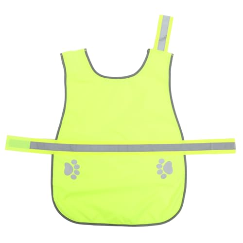 ibasenice Hundeweste Reflektierend Aus Oxford Einstellbare Haustierkleidung Für Fluoreszierende Weste Für Optimale Sichtbarkeit Im Freien Für Reisen Und Fotoshootings von ibasenice