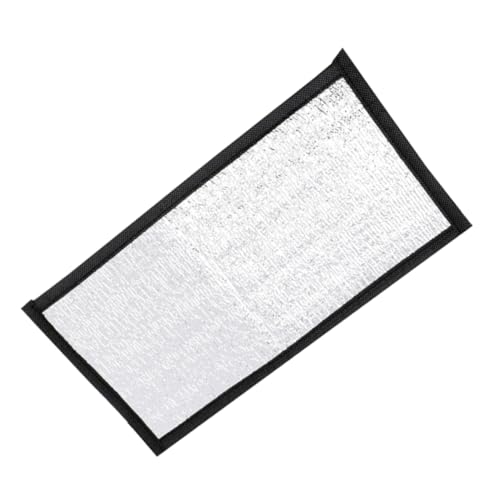 ibasenice Isolierpad Mit Reflektierender Folie Heizkissen Für Tiere Leopard Gecko Tank Zubehör Hamster-heizkissen Schlangenheizkissen Häschenstallwärmer Silver Aluminiumkaschierte Folie von ibasenice