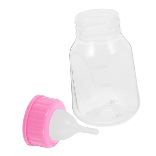 ibasenice Kätzchen Und Welpenmilchflasche Transparente Futterflasche Mit Silikonsauger Für Neugeborene Kleintiere Tragbar Und Langlebig Für Haustieraufzucht von ibasenice