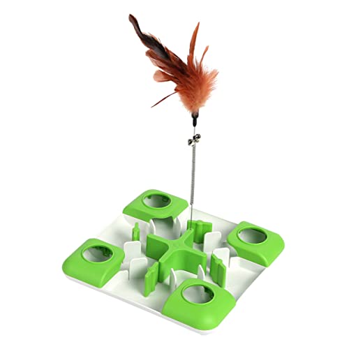 ibasenice Kätzchen-zubehör Katzenspielzeug Für -hauskatzen Jagd Drinnen Katzen-Teaser- Kätzchen Katzenzubehör Interaktives Kätzchen Abs Green ibasenice Kätzchen-zubehör Katzenspielzeug Für -hauskatzen Jagd Drinnen Katzen-Teaser- Kätzchen Katzenzubehör Interaktives Kätzchen Abs Green von ibasenice