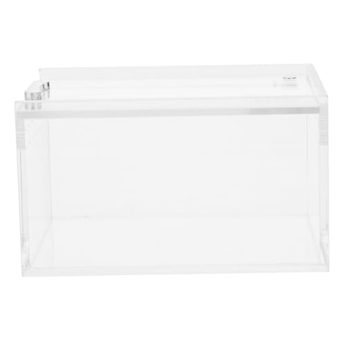 ibasenice Kasten Futterbox für Reptilien züchten Mini Reptilienterrarium Aqua Hitze acrylbehälter Reptilien Terrarium Insektenzuchtbox Insekten Zuchtbox Haustierkoffer Reptilfall Transparent ibasenice Kasten Futterbox für Reptilien züchten Mini Reptilienterrarium Aqua Hitze acrylbehälter Reptilien Terrarium Insektenzuchtbox Insekten Zuchtbox Haustierkoffer Reptilfall Transparent von ibasenice