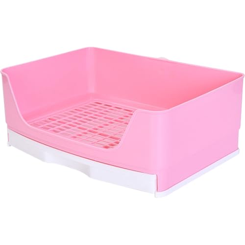 ibasenice Kasten Kaninchentoilette Mülleimer Hase Liner Wurf Saugfähig Für Drinnen Meerschweinchen Haustiere Kleine Haustiertoilette Frettchen Töpfchen Frettchen -Toilette Plastik Rosa ibasenice Kasten Kaninchentoilette Mülleimer Hase Liner Wurf Saugfähig Für Drinnen Meerschweinchen Haustiere Kleine Haustiertoilette Frettchen Töpfchen Frettchen -Toilette Plastik Rosa von ibasenice
