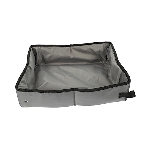 ibasenice Kasten Wasserdichtes Katzenstreubecken Container Katzentablett bedeckt faltbar Wurf selbst für klein tragbare Katzentoilette Katzentoiletten 600d Oxford-Stoff Grey ibasenice Kasten Wasserdichtes Katzenstreubecken Container Katzentablett bedeckt faltbar Wurf selbst für klein tragbare Katzentoilette Katzentoiletten 600d Oxford-Stoff Grey von ibasenice