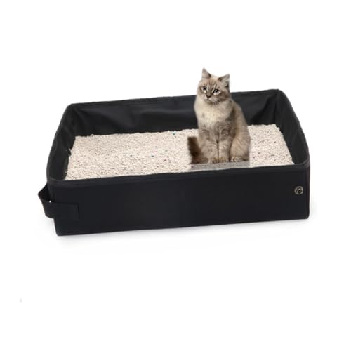 ibasenice Kasten Wasserdichtes Katzenstreubecken Tiertoiletten Katzentoilettentrainer Kätzchen Litterbox Katzenboxen für Wohnungskatzen Katzenbedarf Katzenstreuhalter Black ibasenice Kasten Wasserdichtes Katzenstreubecken Tiertoiletten Katzentoilettentrainer Kätzchen Litterbox Katzenboxen für Wohnungskatzen Katzenbedarf Katzenstreuhalter Black von ibasenice