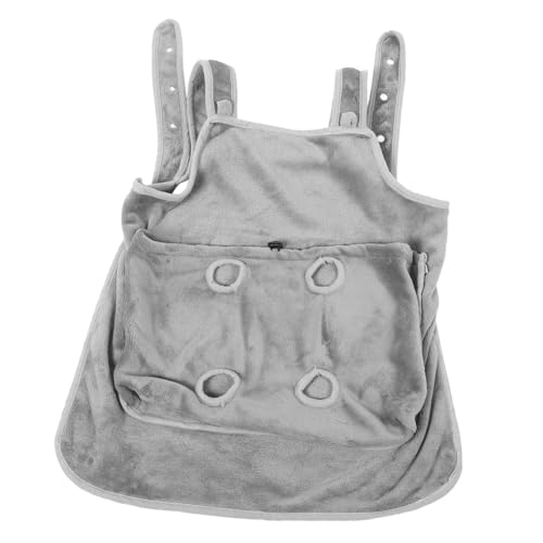 ibasenice Katzen Streichelschürze Weiches Tragetuch Leichte Schlafschürze Für Haustiere Tasche Zum Halten Von Katzen Haustiertaschen Katzentragetasche Katzen Haustier von ibasenice