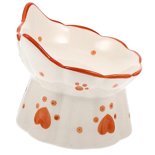 ibasenice Katzenfutterschale Mit Halsschutz Rutschfestes Keramikdesign Für Katzen Höhenverstellbare Futter Und Wasserschüssel Stilvolle Heimdekoration Zu Reinigen ibasenice Katzenfutterschale Mit Halsschutz Rutschfestes Keramikdesign Für Katzen Höhenverstellbare Futter Und Wasserschüssel Stilvolle Heimdekoration Zu Reinigen von ibasenice